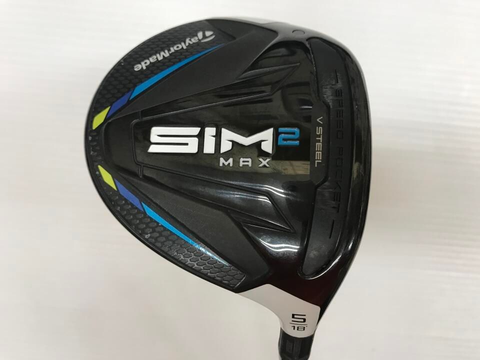 テーラーメイド　SIM2 MAX　18度　TENSEI BLUE TM50(SIM2)　Sフレックス　フェアウェイウッド　中古　ゴルフドゥ！新大宮バイパス浦和店【最短即日発送】