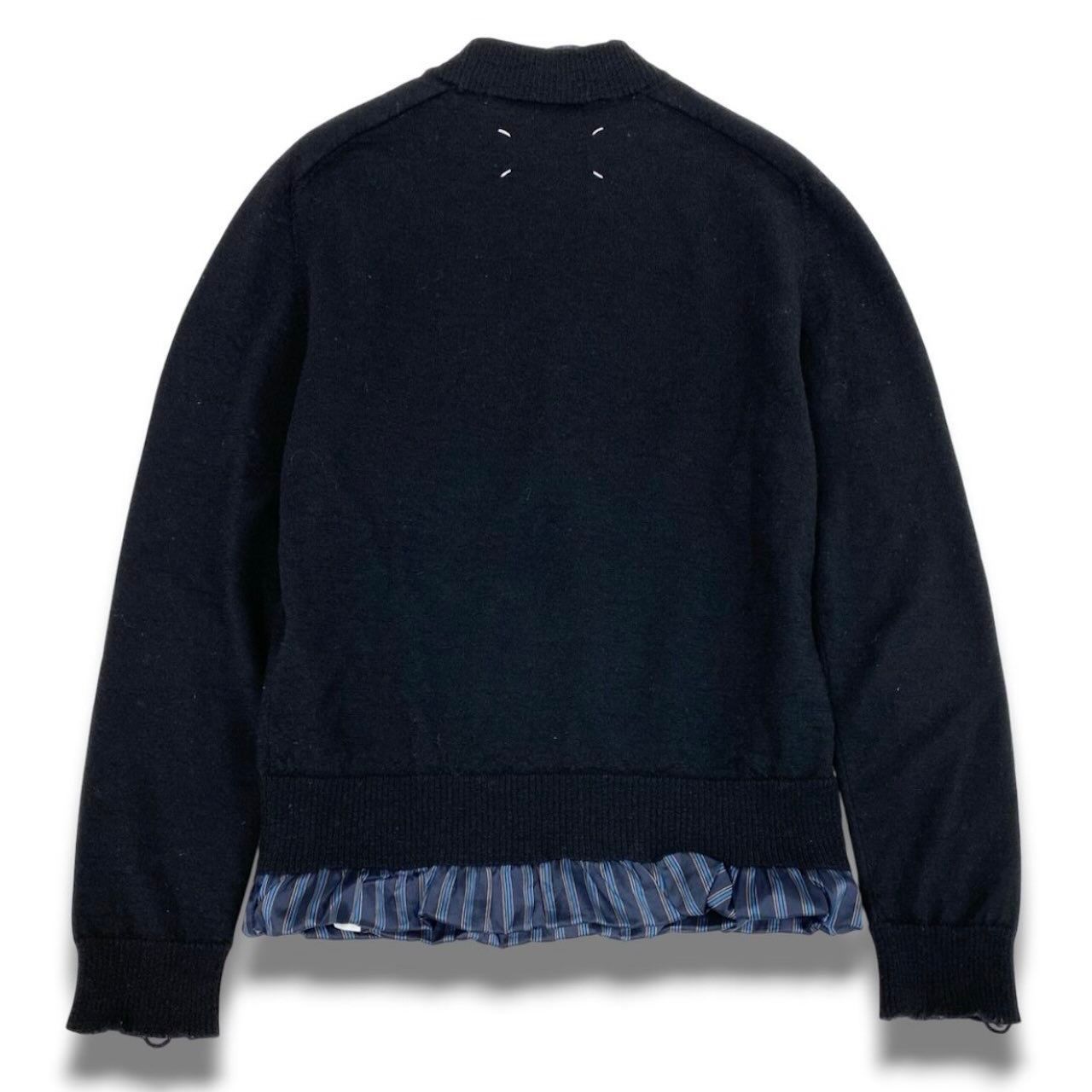 美品 Maison Margiela メゾン マルジェラ 2021AW デストロイ加工