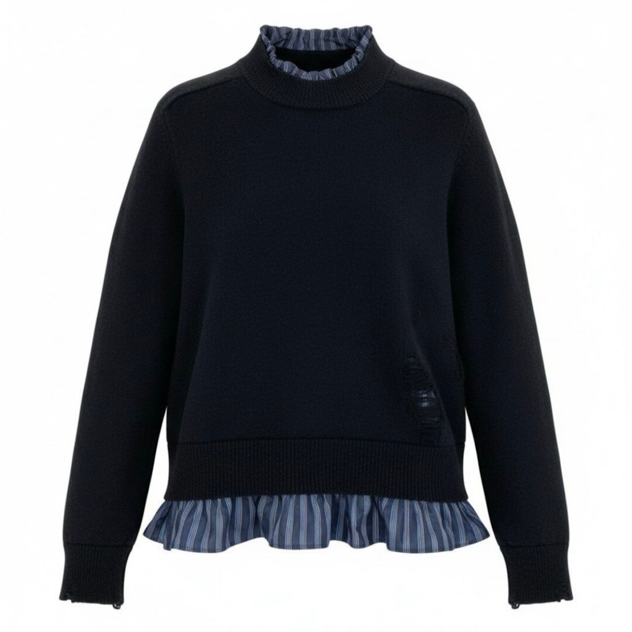 美品 Maison Margiela メゾン マルジェラ 2021AW デストロイ加工