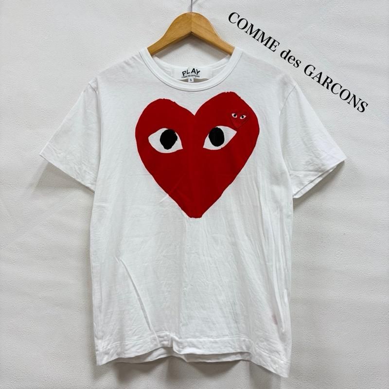 コムデギャルソン PLAY プレイ ハート 半袖 Tシャツ ロゴ プリント