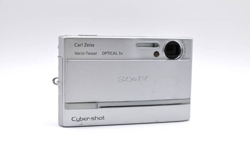 【動作ＯＫ】Sony Cyber-shot DSC-T9 Silver コンパクト デジタルカメラ