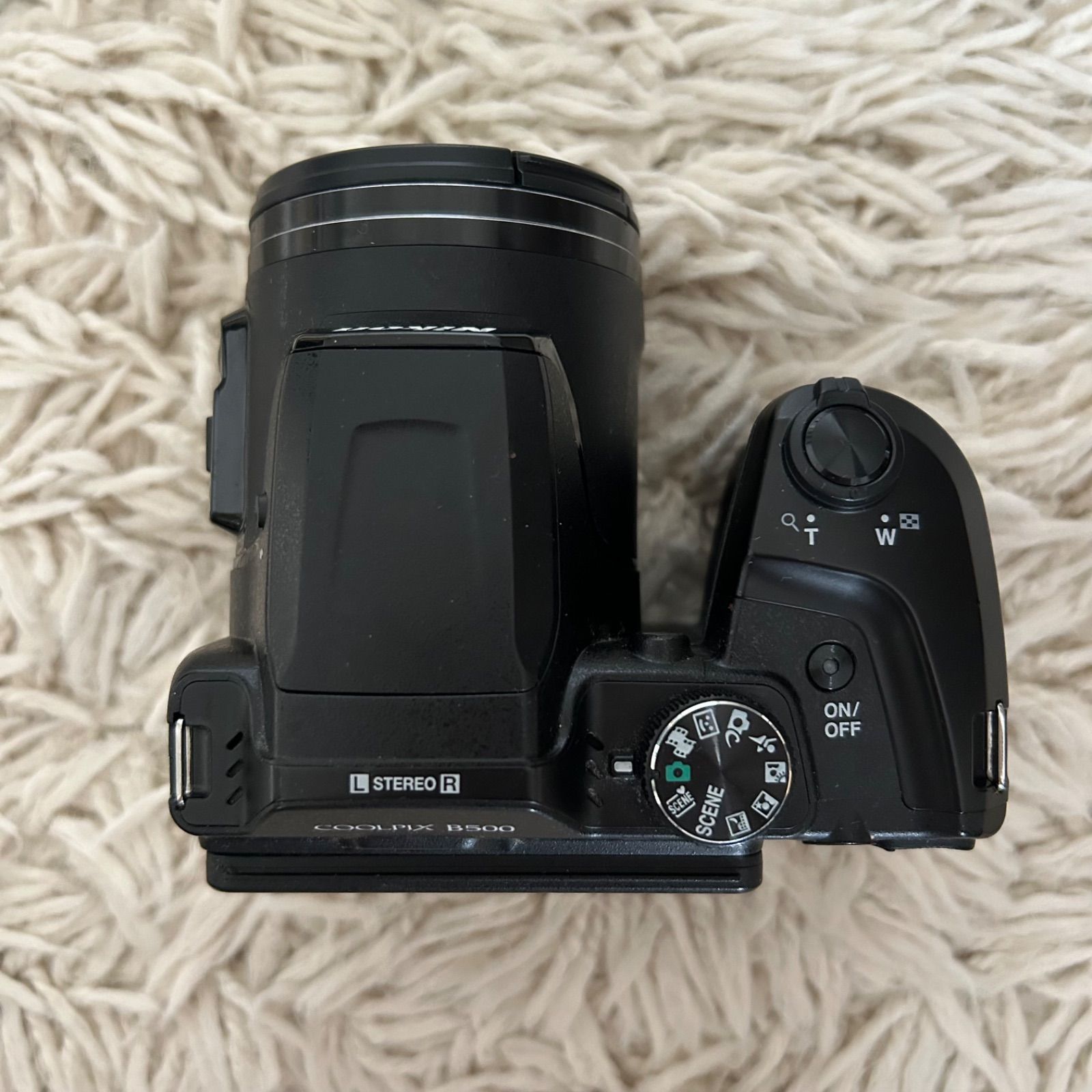 ✨美品✨】Nikon COOLPIX B500 平成レトロ コンデジ ブラック - メルカリ