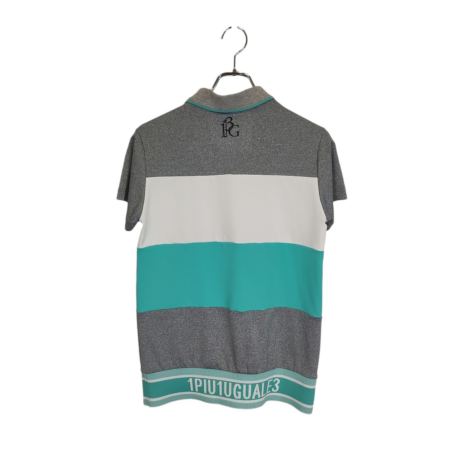 1PIU1UGUALE3 GOLF ウノピゥウノウグァーレトレ ゴルフ 24SS S/S POLO 