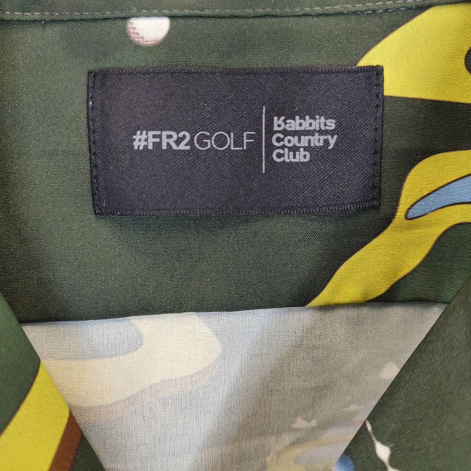 FR2 GOLF エフアールツー ゴルフ All-over print Aloha shirt 総柄
