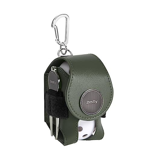【新品】Zesty ゴルフボールケース 2 機能性にこだわるプレイヤーのゴルフ ボールポーチ グリーンフォーク マーカー