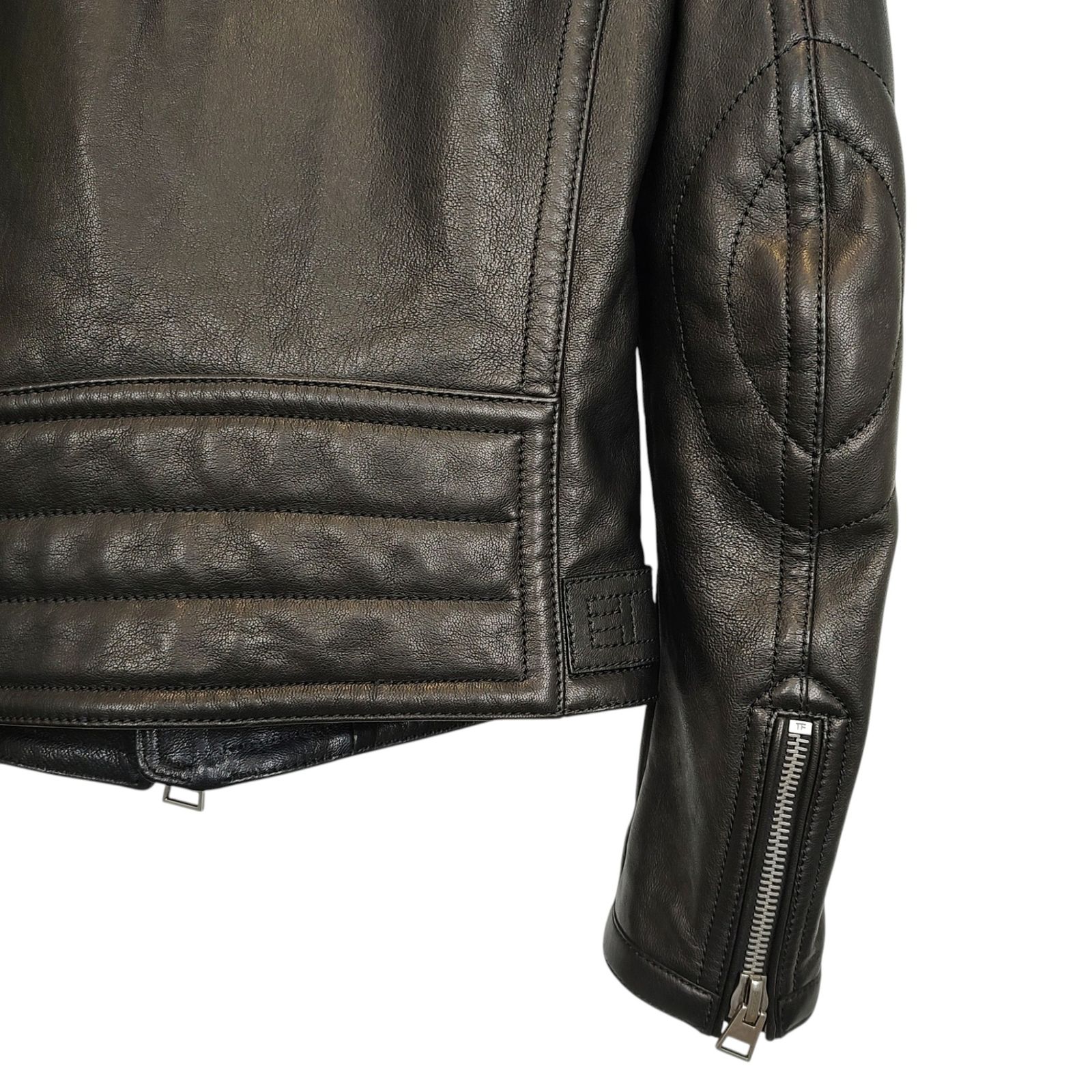 TOMFORD トムフォード LEATHER ICON BIKER サイズ 48 レザー アイコン 