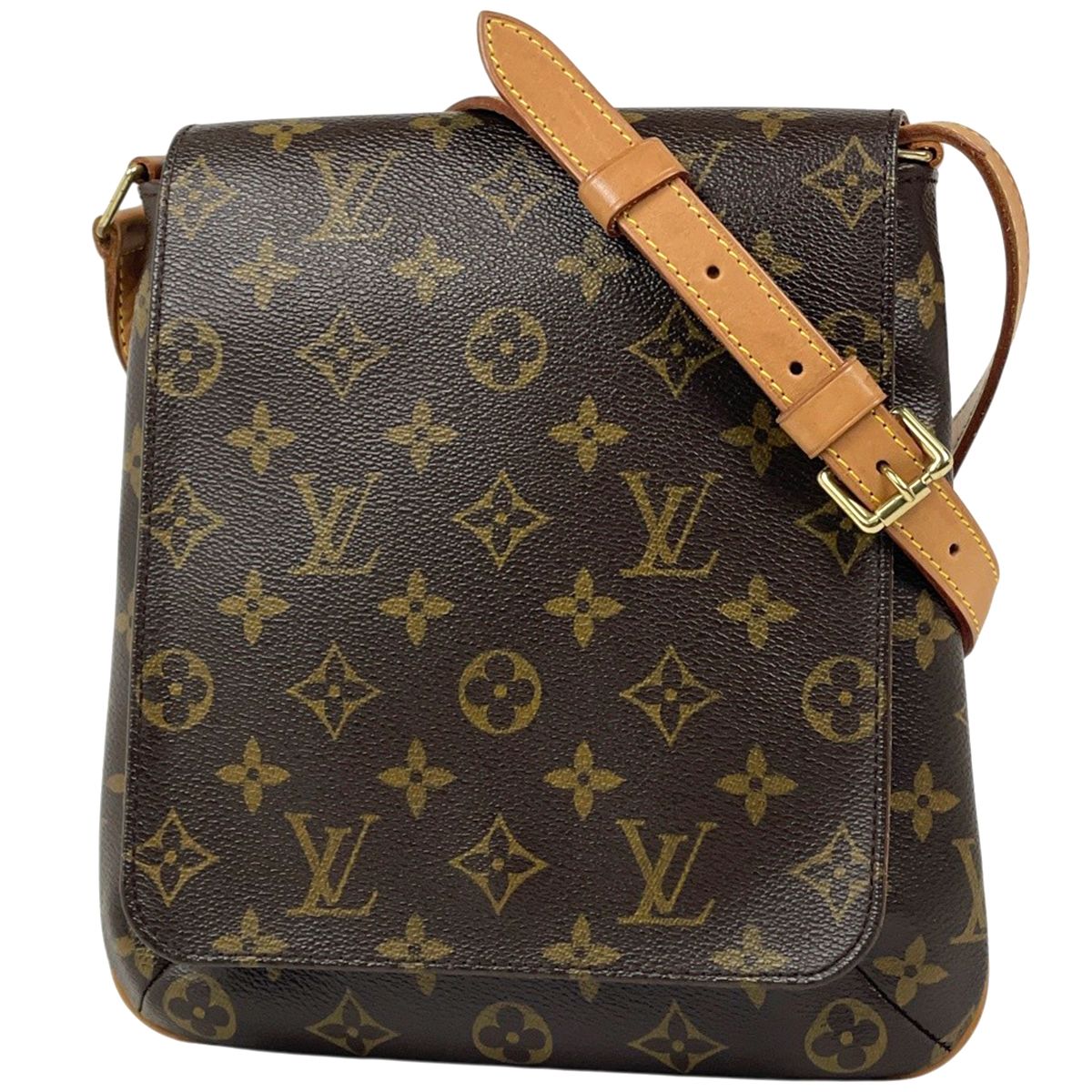 ルイ・ヴィトン Louis Vuitton ミュゼット サルサ ロング 斜め掛け ショルダーバッグ モノグラム ブラウン M51387 レディース 【中古】