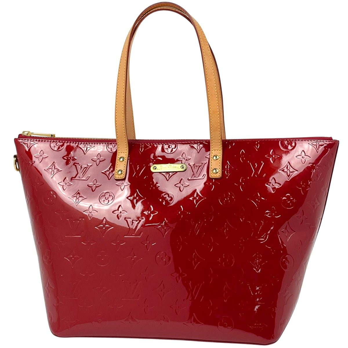 ルイ・ヴィトン Louis Vuitton ベルヴューGM トートバッグ モノグラムヴェルニ ポムダムール M93587 レディース 【中古】