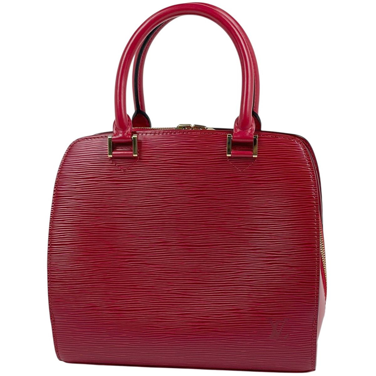 ルイ・ヴィトン Louis Vuitton ポンヌフ 手提げ ハンドバッグ エピ カスティリアンレッド M52057 レディース 【中古】