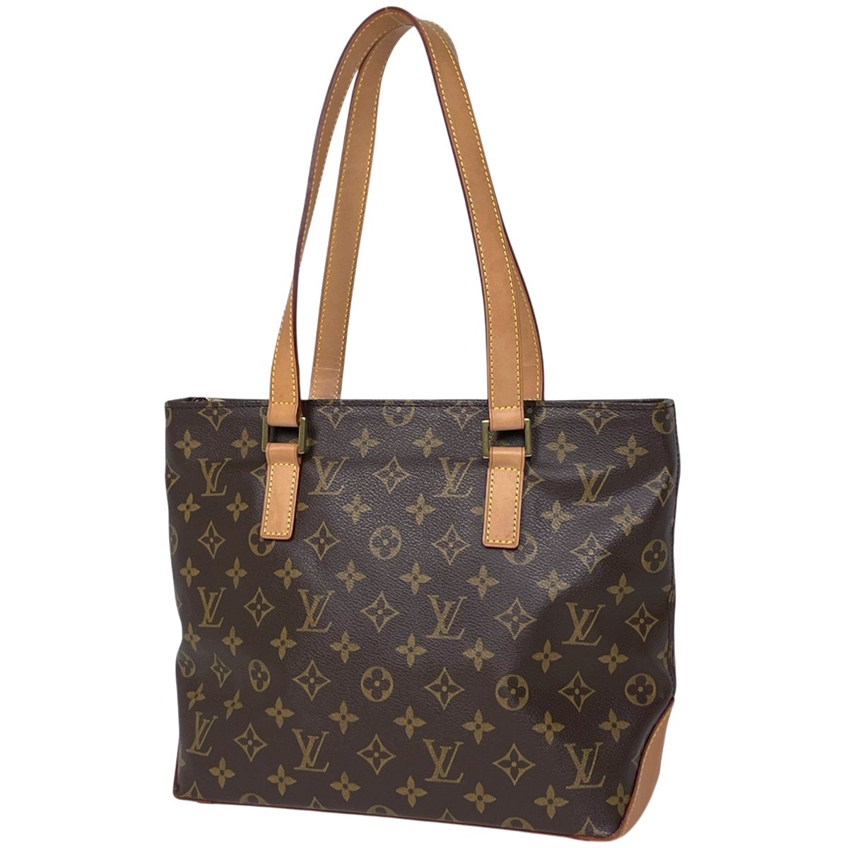 ルイ・ヴィトン Louis Vuitton カバ ピアノ ショルダーバッグ トートバッグ モノグラム ブラウン M51148 レディース 【中古】