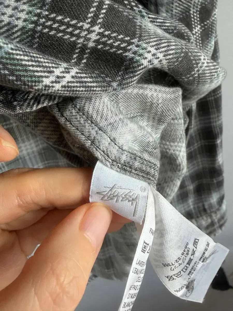 STUSSY ソク・マシュ チェックシャツ Msize