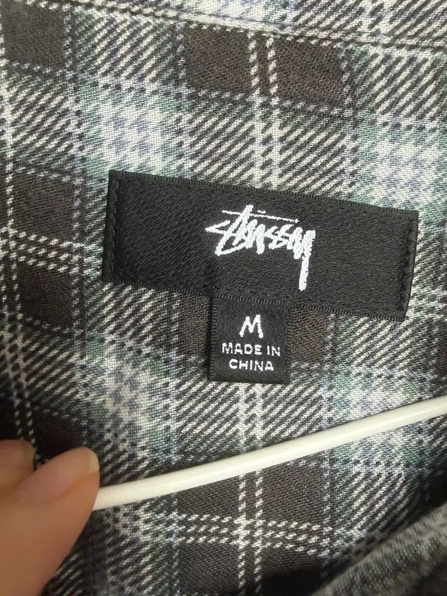 STUSSY ソク・マシュ チェックシャツ Msize