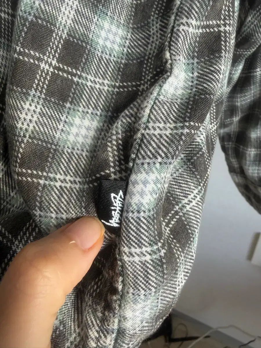 STUSSY ソク・マシュ チェックシャツ Msize