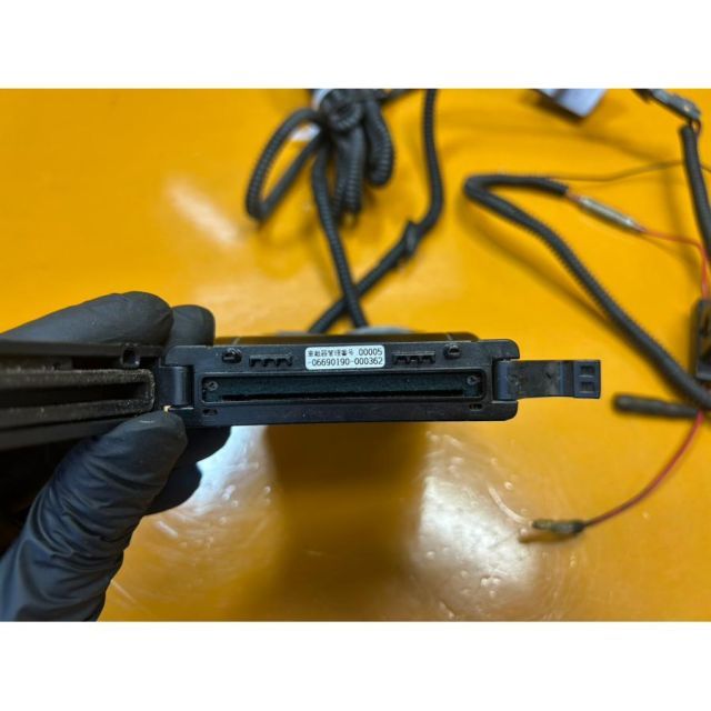 [ACU 35712]@スズキ SUZUKI ジェンマ CJ47A-100 バイク オートバイ ETC 車載器 二輪用 MSC-BE51 配線溶け箇所あり