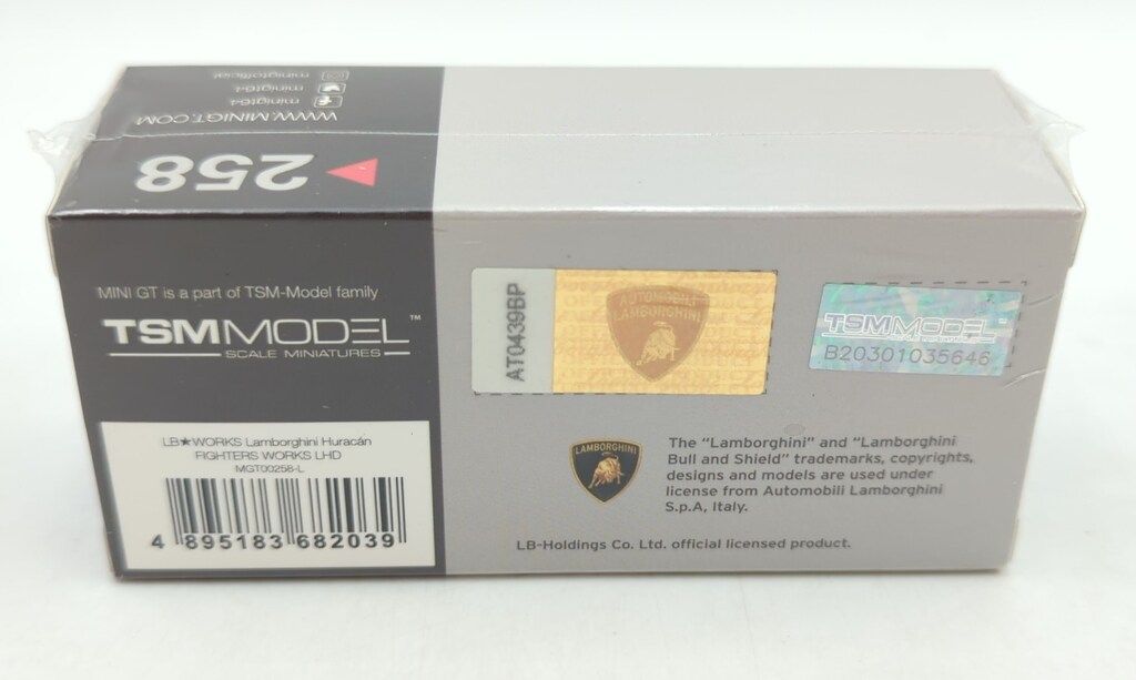 TSM 1/64 MINIGT MGT00258-L LB★WORKS Lamborghini Huracan FIGHTERS WORKS LHD