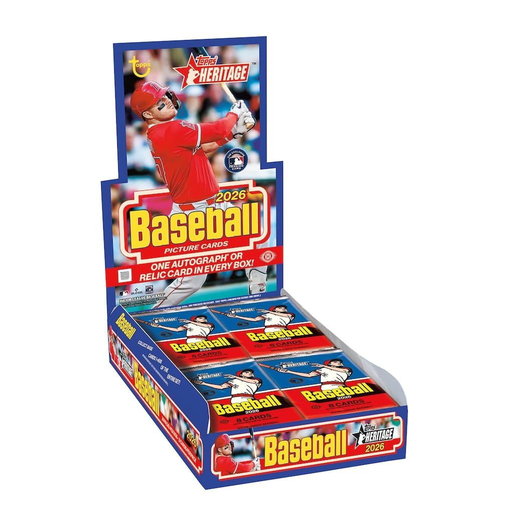 2026年 Topps Heritage Baseball - ファクトリーシール - ホビーボックス