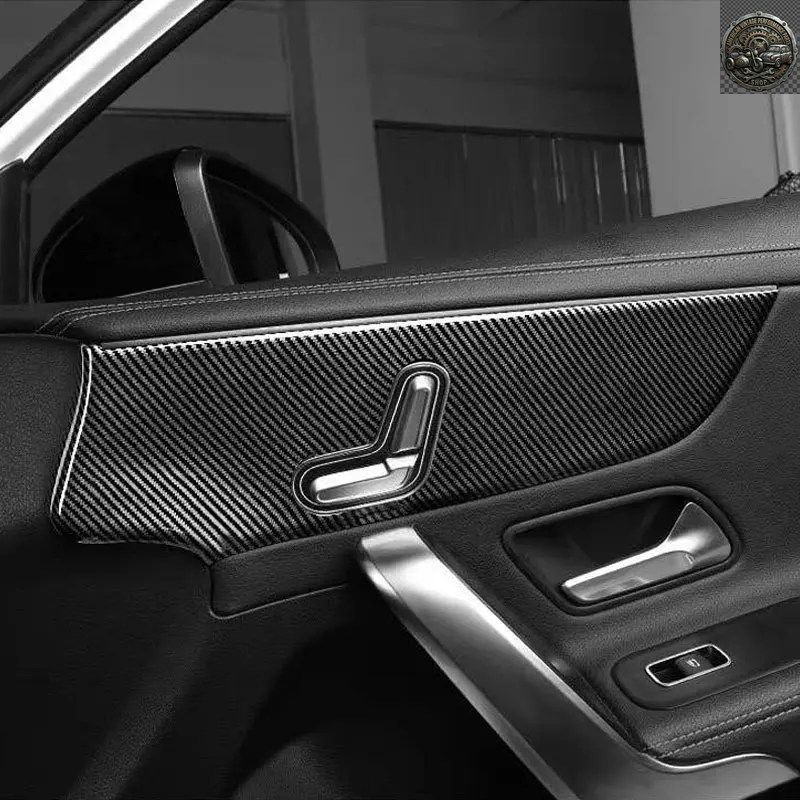 メルセデスベンツ Aクラス W177 V177 A180 A200 A220 A250 2019-2021+ 車用フロントドアパネルトリムカバー装飾フレーム