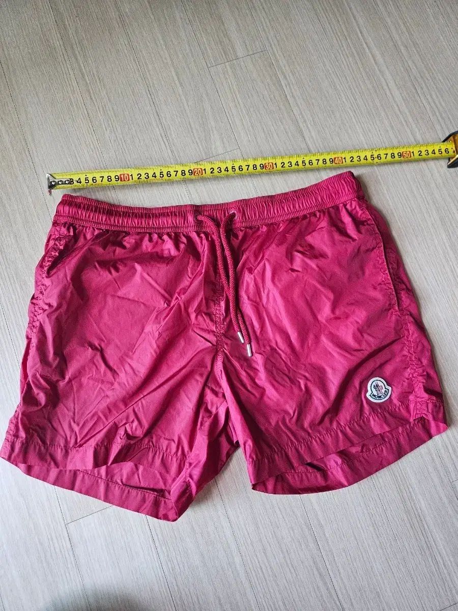 MONCLER モンクレール Swim 兼 ハーフパンツ レッド系