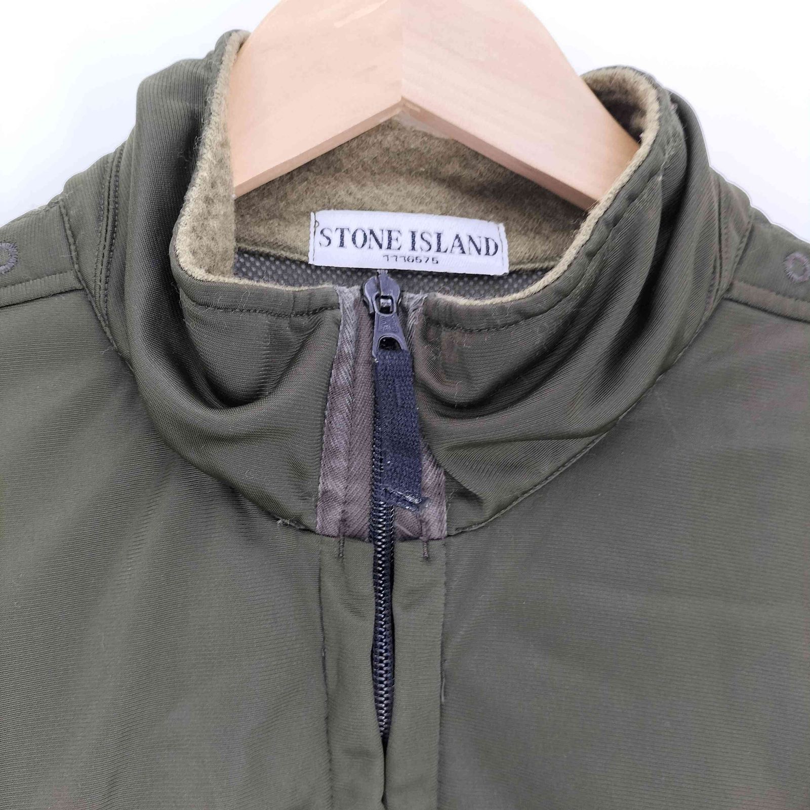 STONE  07AW　ポールハーヴェイ期 ウールスナップブルゾン ストーンアイランド STONE ISLAND 07AW Paul Harvey ポール