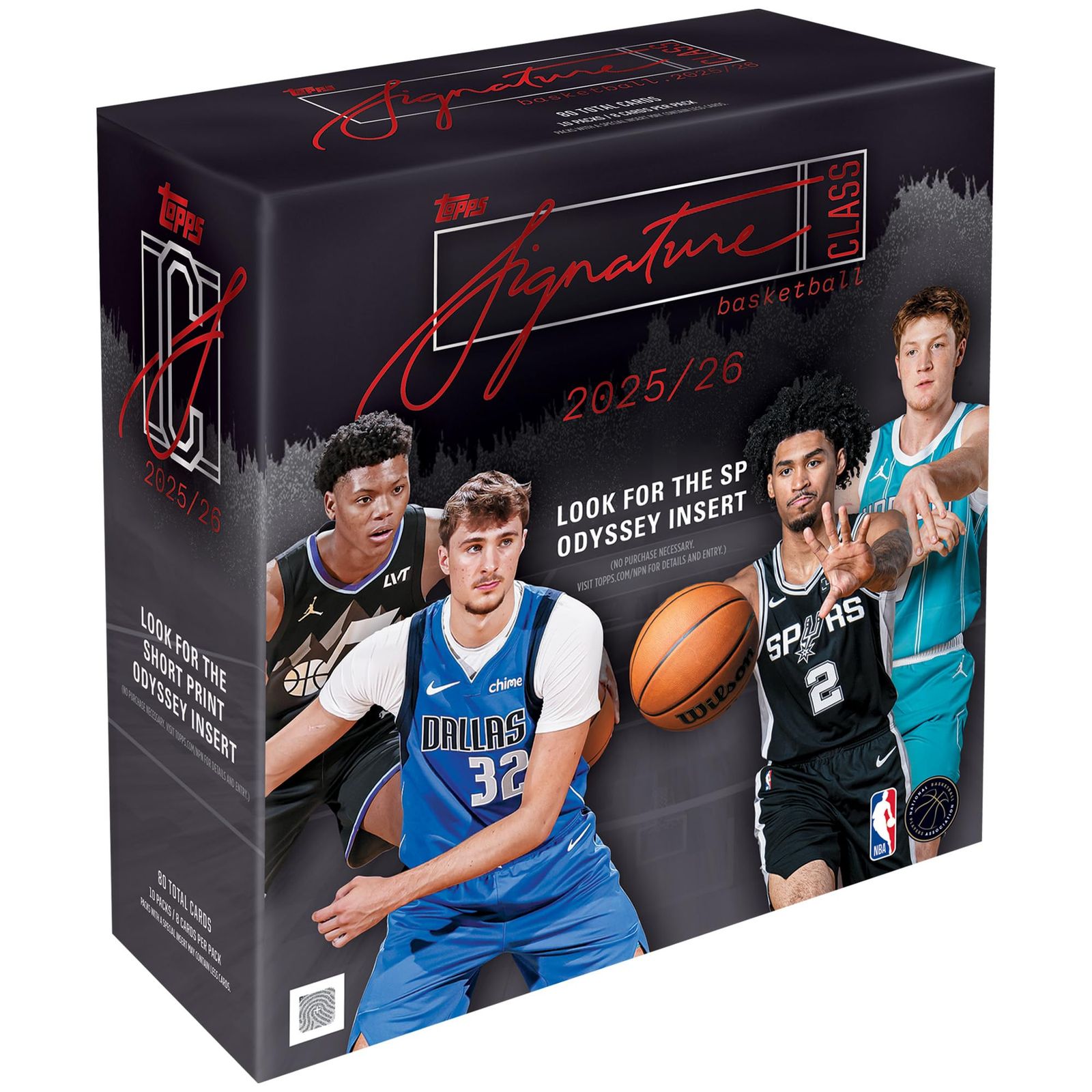 NBA 2025-26 Topps Signature Class Basketball Mega Box