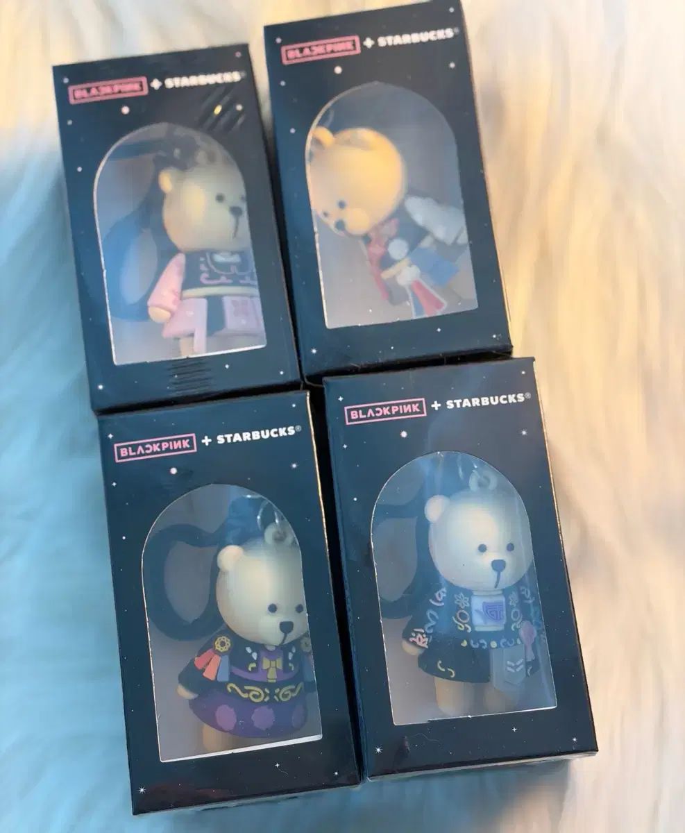 BLACKPINK スターバックス ベアリスタ キーホルダー 4種