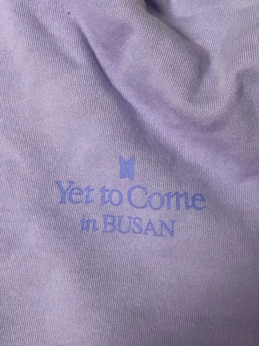 BTS Yet to Come in BUSAN 記念 Tシャツ ラベンダー