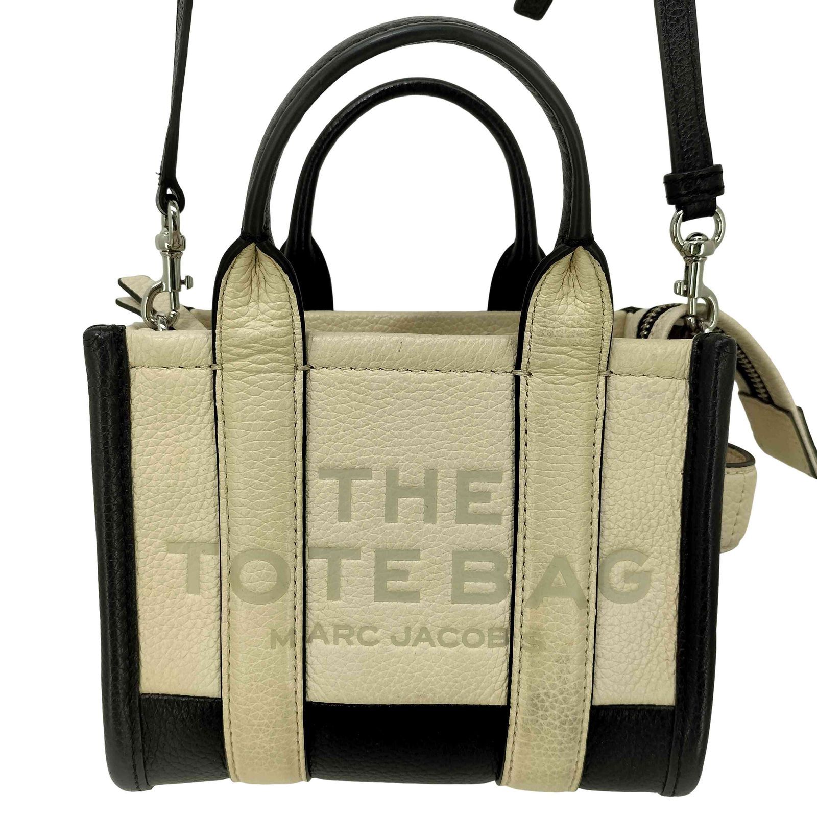 マークジェイコブス MARC JACOBS THE COLOR BLOCK LEATHER SMALL TOTE BAG 2way ショルダーバッグ レディース 表記無