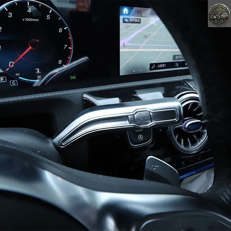 メルセデスベンツ A B CLA GLB GLA EQA EQB クラス W177 W247 C118 W118 X247 H247 車用ステッカー シフトレバー ワイパーロッドカバー ト