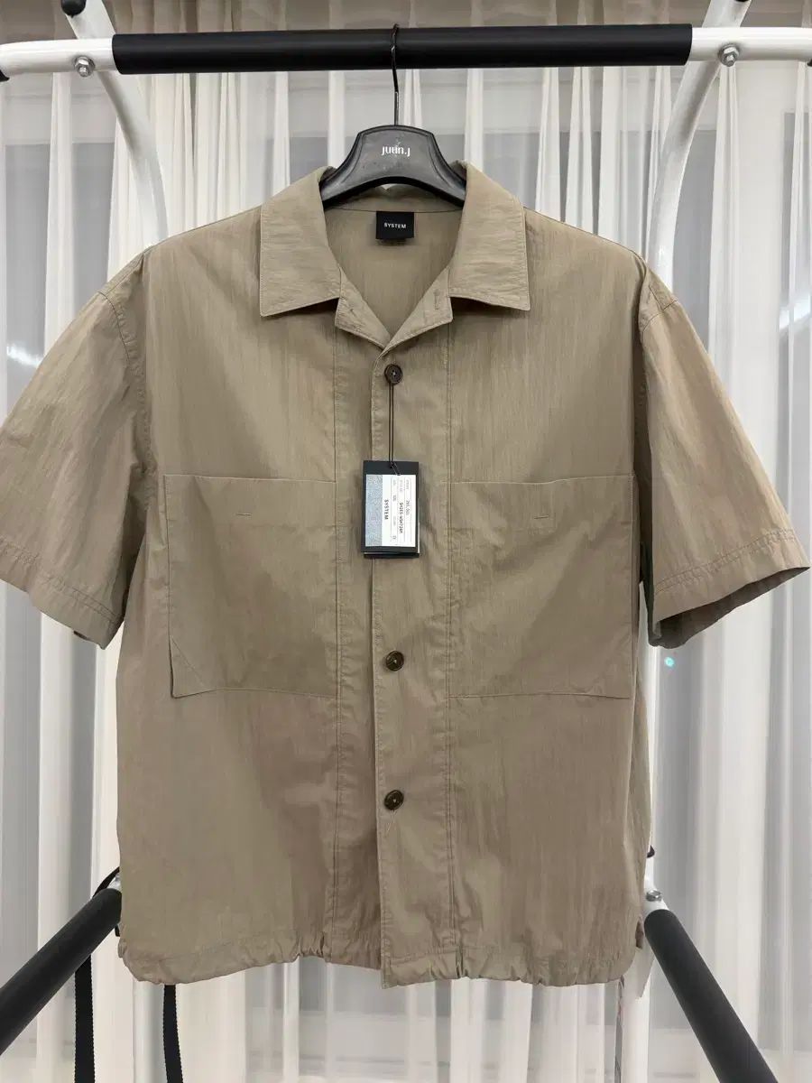 SYSTEM homme システムオム 半袖 シャーリング シャツ サイズ 100 出品