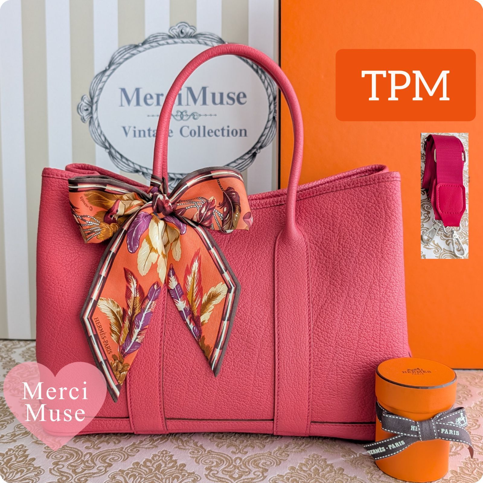 ❤お得なお品❤ガーデンパーティTPM ブーゲンビリアxシルバー金具