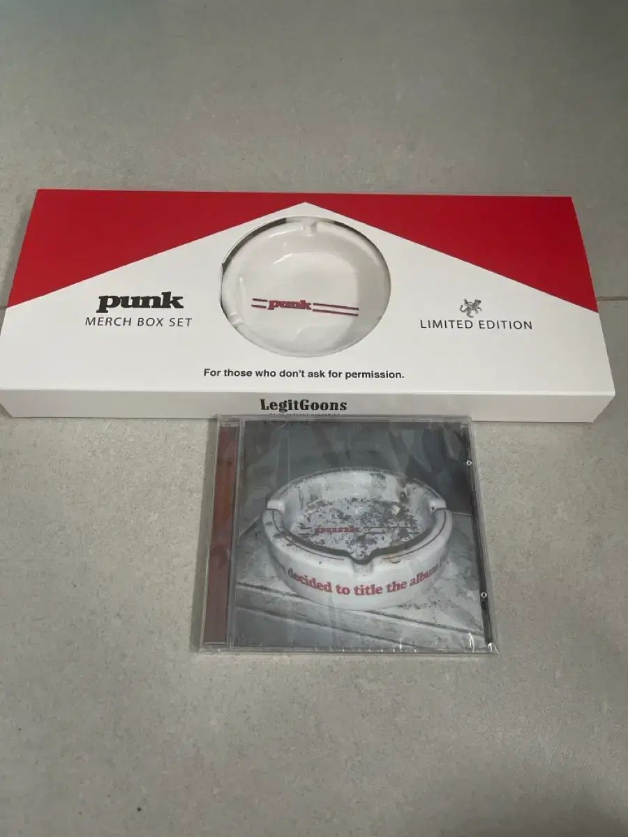 レジットガン punk cd ＆ merch box 未開封