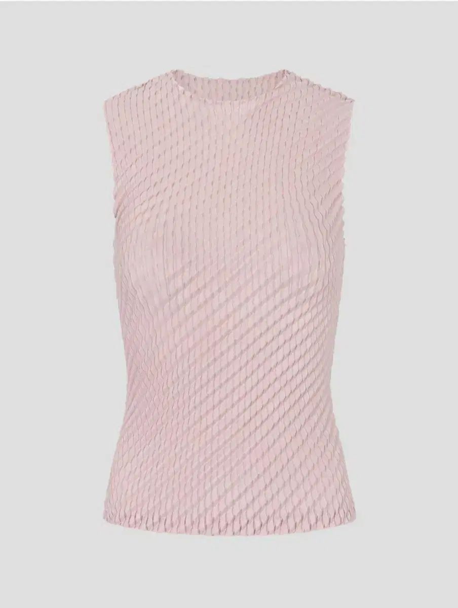 ISSEY MIYAKE トップス リース トア ブレンド プリーツ トップス フラミンゴ ピンク 2サイズ