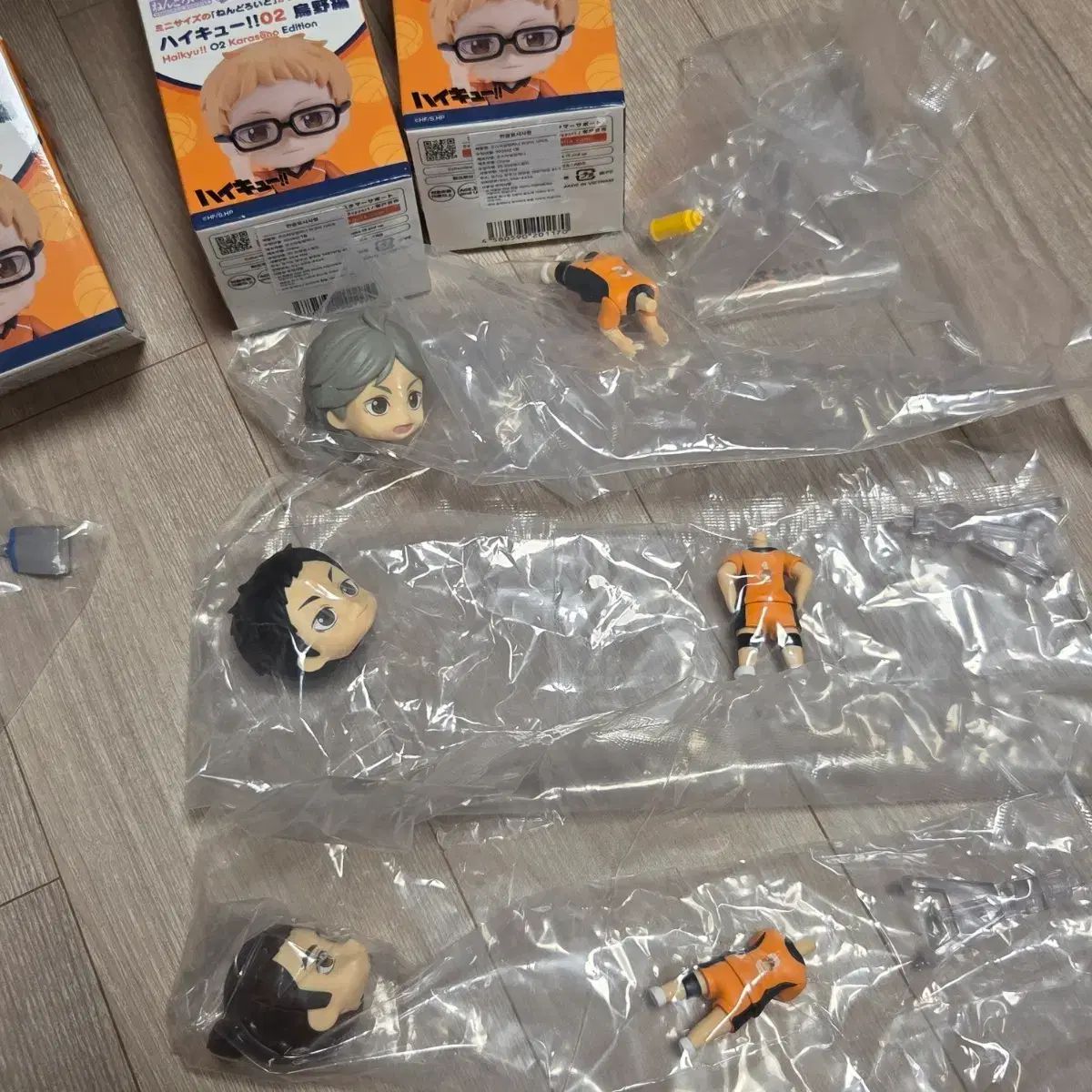 ハイキュー アサヒ(ASAHI・濱田 朝光) Daichi(ダイチ) 菅原 孝支 サプライズ ミニねんど フィギュア