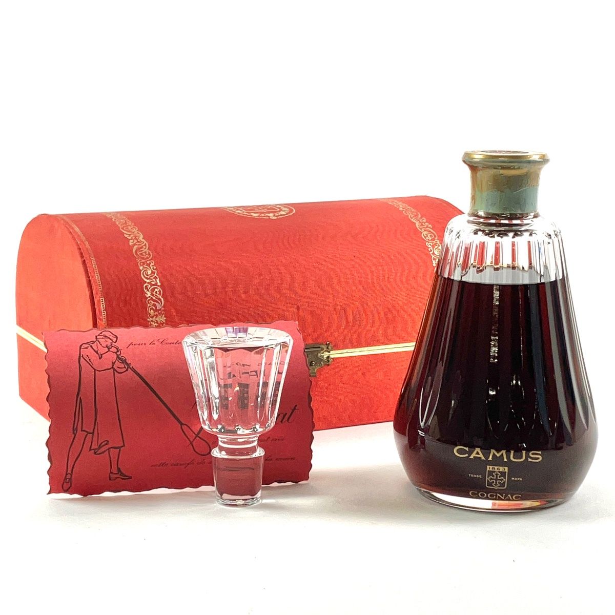 カミュ カラフェ バカラボトル 700ml ブランデー コニャック 【古酒
