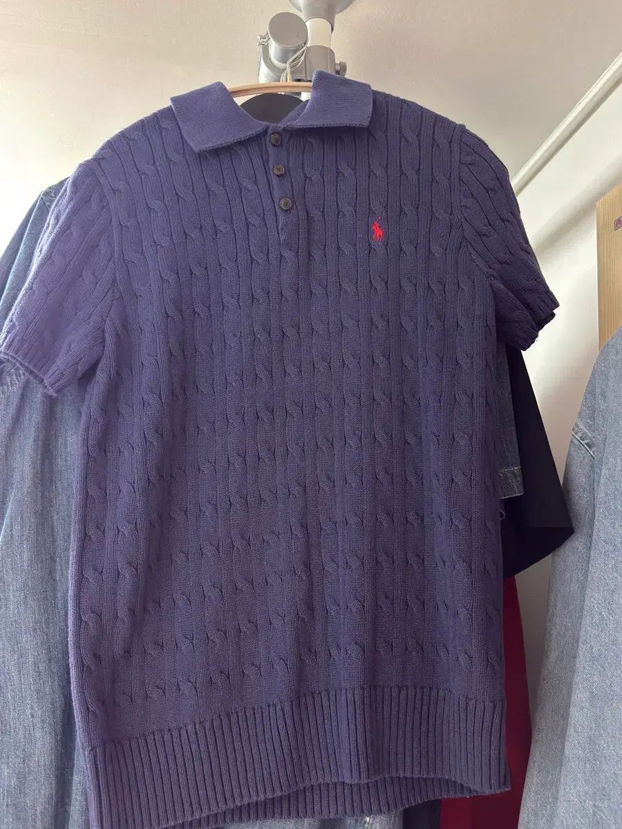 ポロラルフローレン ケーブルニット ネイビー BOYS XL 6,686円