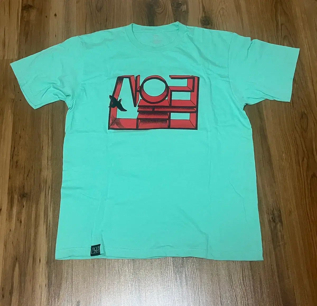 サン(SAN)ウリム OFFICIAL イヴニング ブリーズ Tシャツ XL アイス グリーン #MARIO FEAL