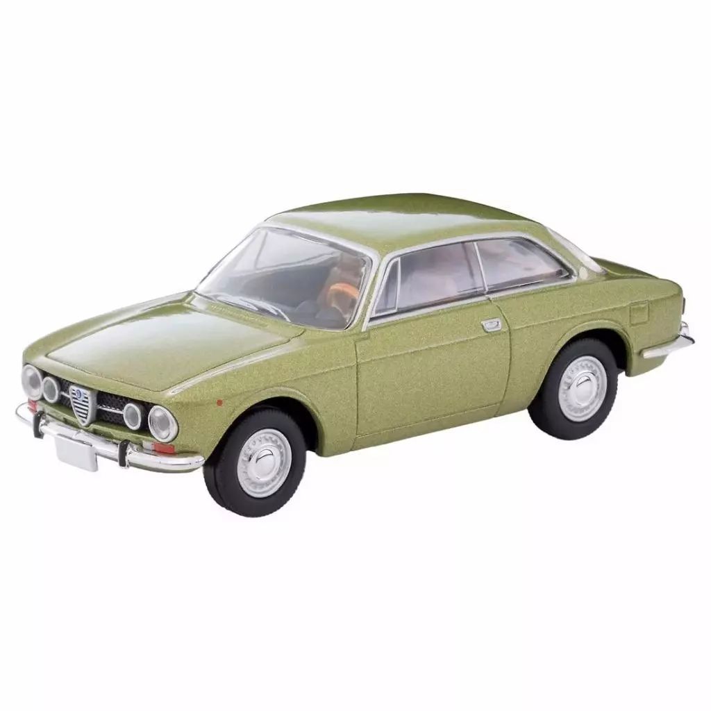 [Brand New] 1/64 Scale Diecast Model Car: LV-155d Alfa Romeo 1750GTV (Olive Green Metallic) "Tomica Limited Vintage" [339410]