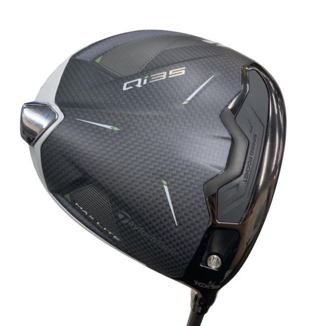 【中古】 テーラーメイド Qi35 MAX LITE 10.5° ドライバー DR AIR SPEEDER TM(Qi35 DR) (フレックスS) メンズ 男性用 右利き 右用 Bランク ゴルフクラブ