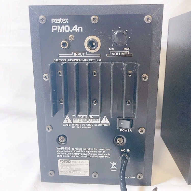 ◇PM0.4n FOSTEX モニタースピーカー アクティブスピーカー DTM 音楽