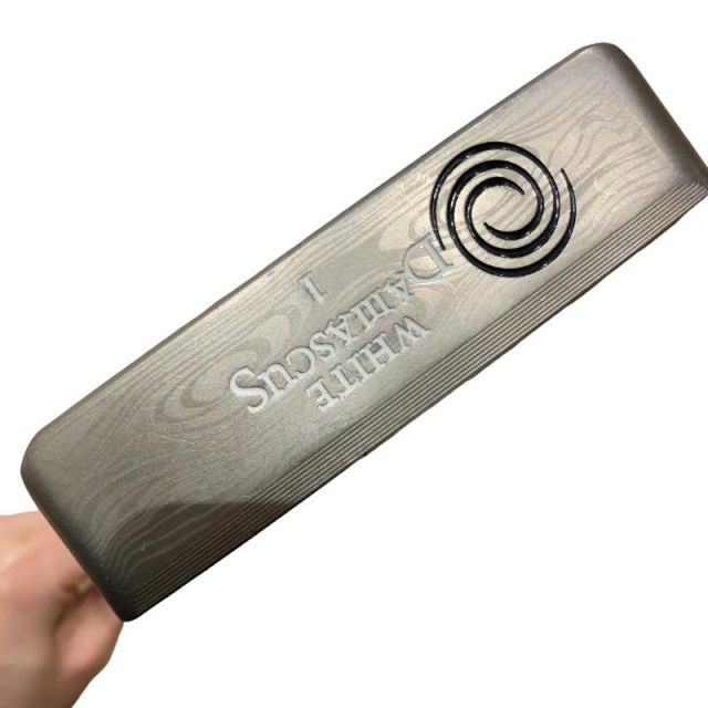 【中古】 オデッセイ WHITE DAMASCUS #1 33インチ パター PT スチール (フレックスその他) メンズ 男性用 右利き 右用 Cランク ゴルフクラブ