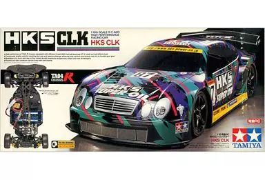 【中古】ラジコン 1/10 HKS CLK 「電動RC 4WDレーシングカー」 組み立てキット [58291]
