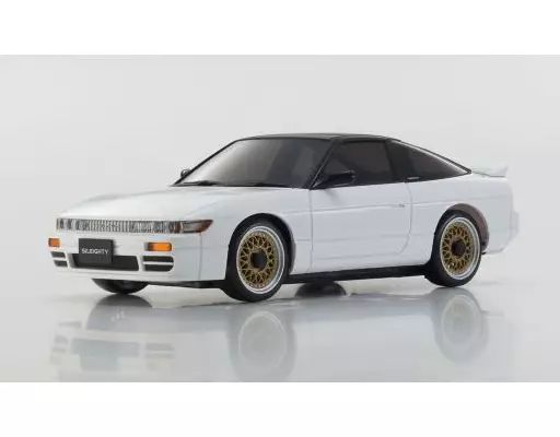 【中古】ラジコン MA020S 日産 シルエイティ ホワイト ブラックルーフ仕様 「オートスケールコレクション」 [MZP434WB]