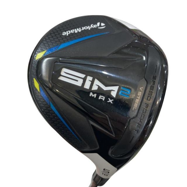 【中古】 テーラーメイド SIM2 MAX 5W USA フェアウェイウッド FW VENTUS BLUE 6(TM) FW (フレックスS) メンズ 男性用 右利き 右用 Cランク ゴルフクラブ