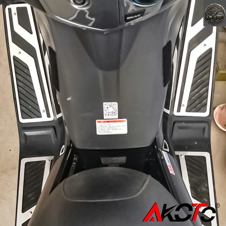 DAELIM XQ 125 / XQ1 125 / XQ2 250 XQ250 RT3 フットプレート ボード ペダル フットレスト フットボード カバー マット パッド