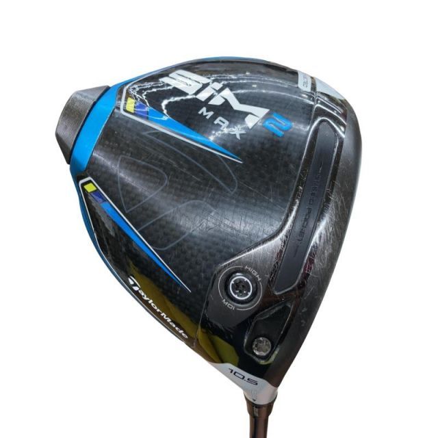【中古】 テーラーメイド SIM2 MAX 10.5° ドライバー DR TENSEI BLUE TM50(SIM2 DR) (フレックスS) メンズ 男性用 右利き 右用 Cランク ゴルフクラブ