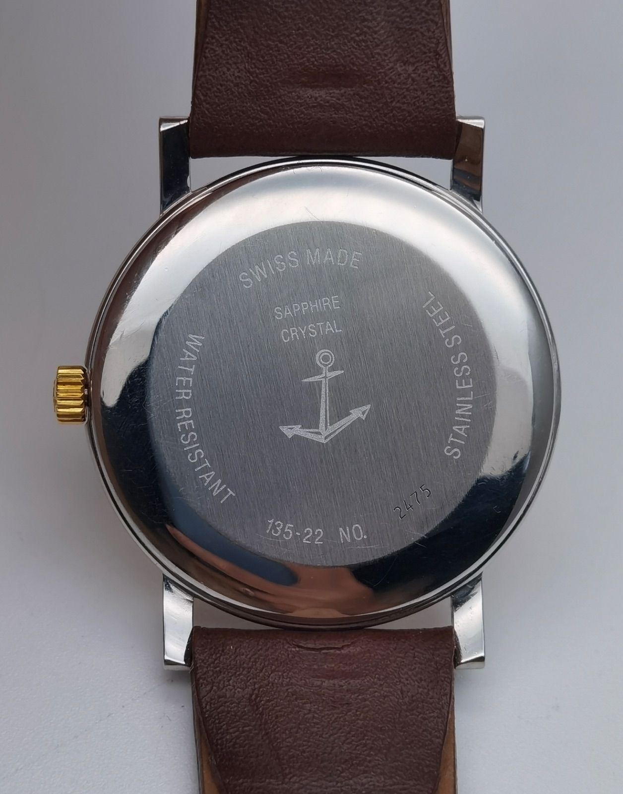 中古 ユリスナルダン Ulysse Nardin サンシアー 135-22 デイト SS YG 