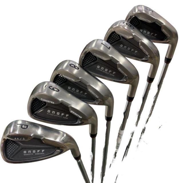 【中古】 ダイワ(グローブライド) ONOFF(2012) 6S アイアンセット IR NS PRO 850GH (フレックスR) メンズ 男性用 右利き 右用 Dランク ゴルフクラブ 8,461円