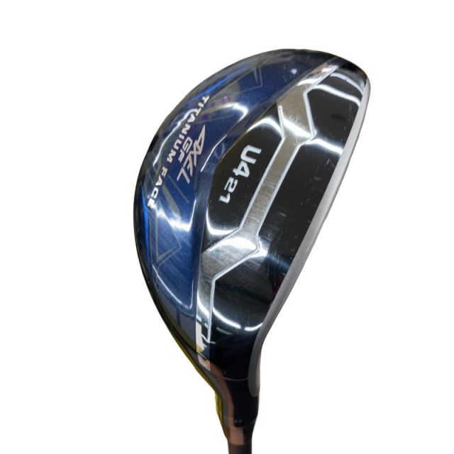 【中古】 つるや AXEL GF U4 ユーティリティ UT GF VANQUISH(ユーティリティ) (フレックスS) メンズ 男性用 右利き 右用 Cランク ゴルフクラブ