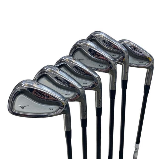 【中古】 ミズノ MP-H4 6S アイアンセット IR TOUR SPIRIT MP-i (フレックスSR) メンズ 男性用 右利き 右用 Cランク ゴルフクラブ