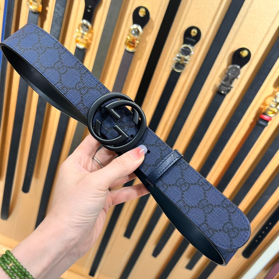 【今日特価】Gucci 2024 年式 高級本革ベルト-2